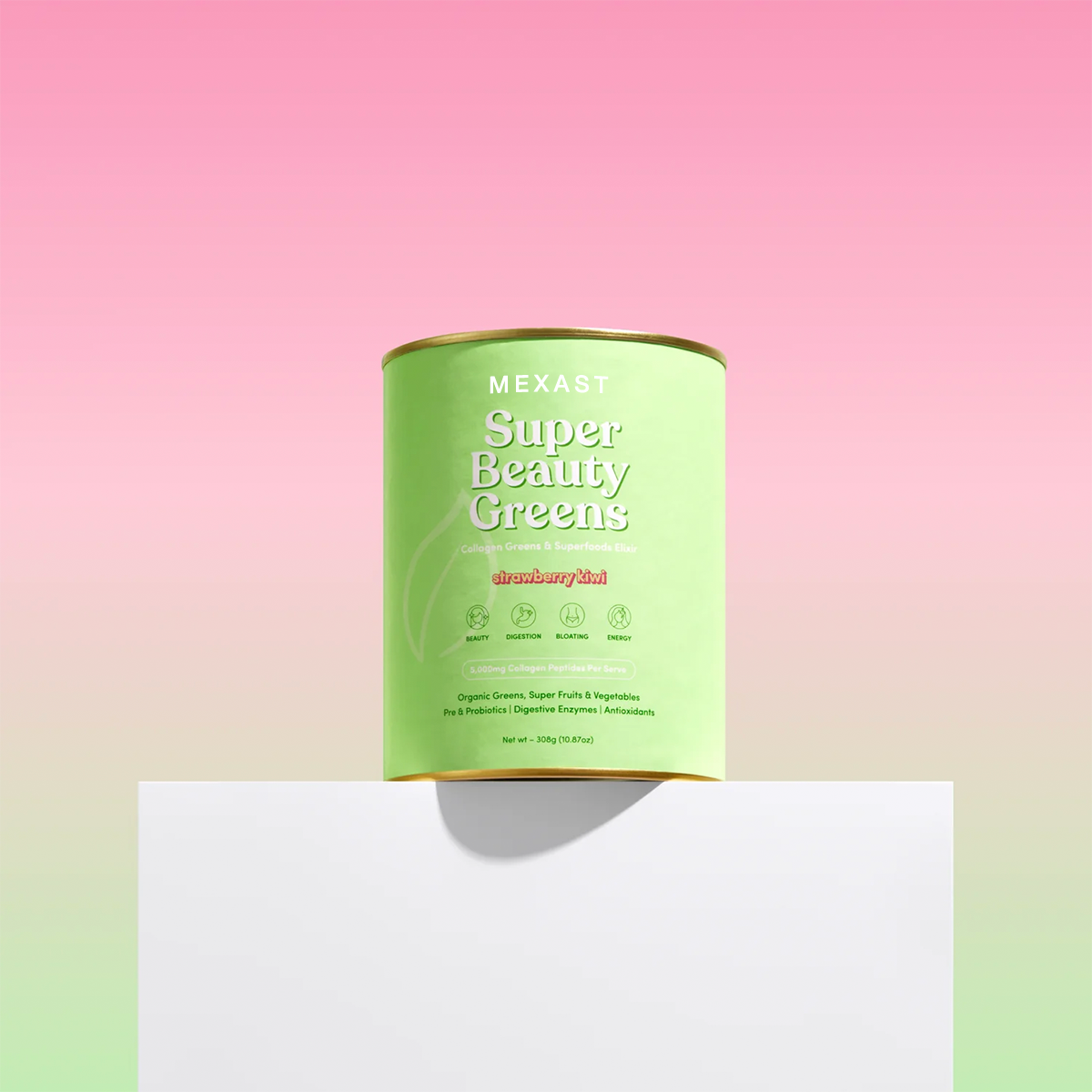 MEXAST® Strawberry Kiwi Super Beauty Greens - 308g