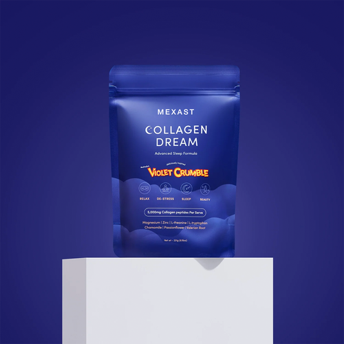 MEXAST® Violet Crumble Collagen Dream Advanced Sleep Formula Hot Chocolate - 231g