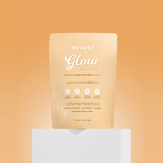 MEXAST® Salted Caramel Milkshake Collagen Meal Replacement - 756g
