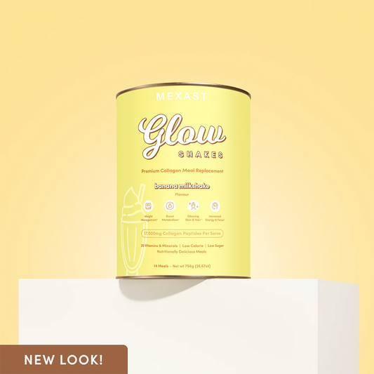 MEXAST® Banana Milkshake Collagen Meal Replacement - 756g