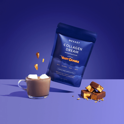 MEXAST® Violet Crumble Collagen Dream Advanced Sleep Formula Hot Chocolate - 231g