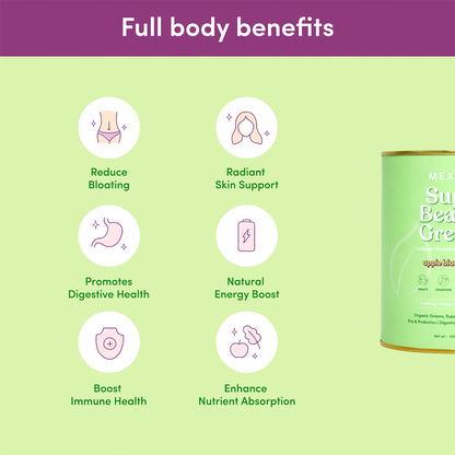 MEXAST® Apple Blackcurrant Super Beauty Greens - 308g