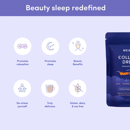 MEXAST® Violet Crumble Collagen Dream Advanced Sleep Formula Hot Chocolate - 231g