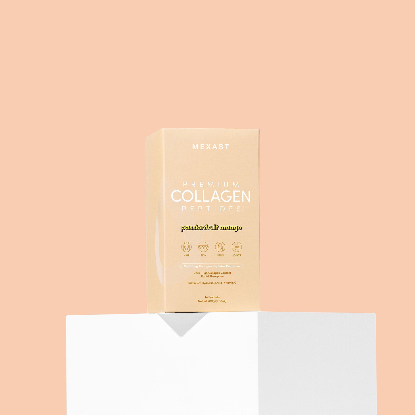 MEXAST® Passionfruit Mango Collagen Sachets